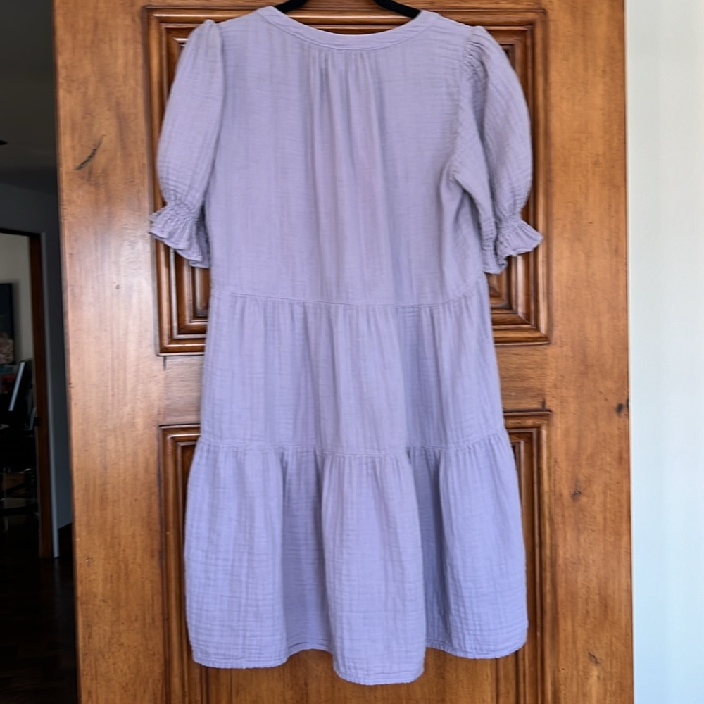 Lavender Velvet brand gauzy sundress size small - Picture 2 of 6